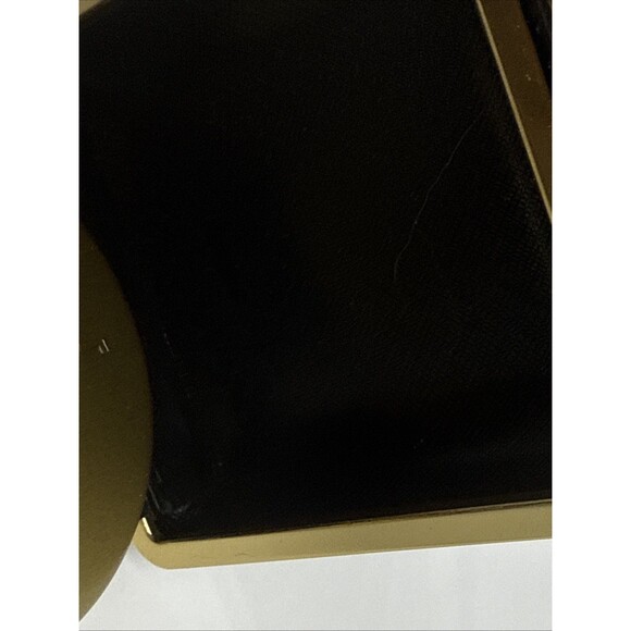 Vintage Equity Travel Alarm Clock Fold Up Style Black Case Works Glow In Dark - Picture 9 of 11